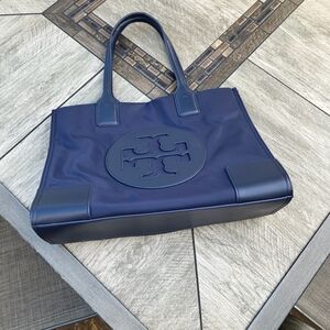 Tory Burch Dark Blue Tote